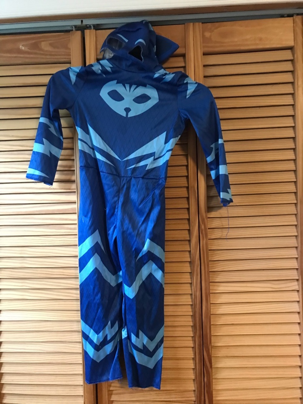 PJ Mask  Blue and Light-Blue Kids Superhero Catboy Costume
